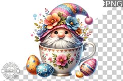 Easter Gnome Sublimation - Clipart PNG Design Product Image 1