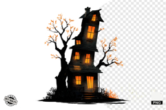 Vintage Old Halloween Clipart Product Image 1