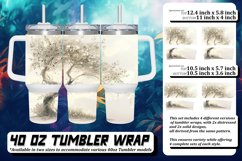 Dynamic Spring Tree Pattern Tumbler Wrap Product Image 1