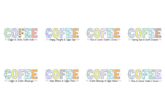 Easter Coffee Sublimation Clipart Product Image 9