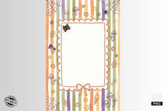 Whimsy Halloween Frames Clipart Product Image 1
