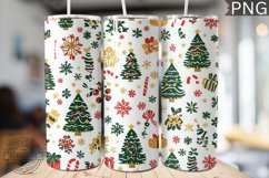 Christmas Tree Tumbler Wrap -High Quality 300 Dpi Product Image 1