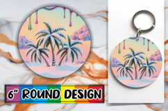 Cheerful Round Ornaments Design PNG, Winter Product Image 1