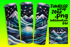 Stylish 20oz Tumbler Design , Holiday Product Image 1