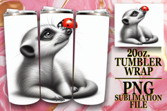 PLAYFUL DREAMS 20oz TUMBLER WRAP, Cute Animals Product Image 1