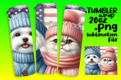 20oz Tumbler Wrap for DIY , Dog and cat Product Image 1
