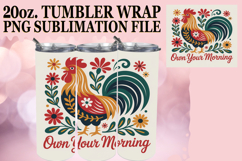 RADIANT EVENINGS 20oz TUMBLER WRAP, Funny Quote Product Image 1