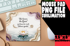 Cheerful Desk Mat Sublimation, Religious Product Image 1