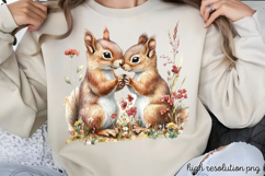 Mothers Day Animals Clipart PNG Product Image 1