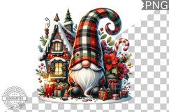 Christmas Gnome Sublimation - Clipart PNG Design Product Image 1