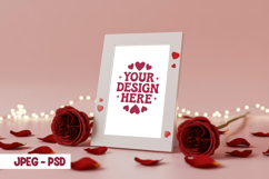 Valentine Minimal Mug PSD JPEG Mockup Product Image 1