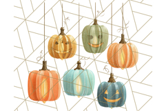 Vintage Halloween PNG Clipart, 1950s Retro Graphics Clip Art Product Image 5