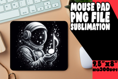 COZY DESK PAD FUN SUBLIMATION, Astronaut Product Image 1