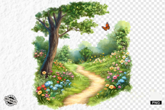 Summer Path Clipart Product Image 1