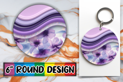 Bright Ornaments Circle Sublimation, Pattern Product Image 1