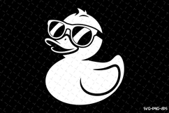 Cute Duck Svg | Summer Svg | Svg Cut Files Product Image 1