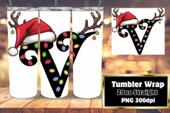 MODERN 20oz Sublimation Design , Christmas Product Image 1