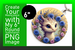 Unique Round Design for Coasters , Dragon Product Image 1