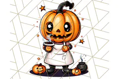 Monster Café Halloween PNG Clipart, Coffee Holiday Clip Art Product Image 5
