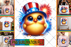 Unique TSHIRT Art Designs PNG, USA Animals Product Image 1