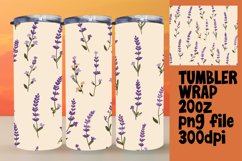 Sublimation Tumbler Wrap with Watercolor Boho Delight Product Image 1