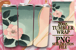 Blissful Dreams 20oz tumbler wrap, Rainbow Product Image 1