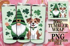 SERENE NIGHTS 20oz TUMBLER WRAP, St Patricks Product Image 1