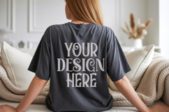 Pepper Comfort Colors C1717 Shirt Mockup, CC 1717 T-shirt C Product Image 1