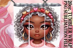 Joyful journeys 20oz tumbler wrap, Love Girl Product Image 1