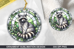 Animals Stained Glass Ornament Bundle, 30 High-Quality PNG Product Image 15
