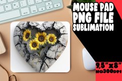 Flower Love Sublimation Hole Pad Product Image 1