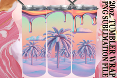 Sweet vibes 20oz tumbler wrap, Winter Product Image 1