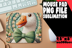 ENCHANTED MOUSE PAD FUN SUBLIMATION, Goose Product Image 1