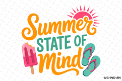 Summer state of mind svg | Summer Svg | Svg Cut Files Product Image 1