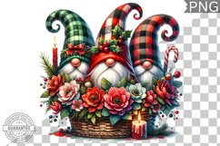 Christmas Gnome Sublimation - Clipart PNG Bundle Product Image 10