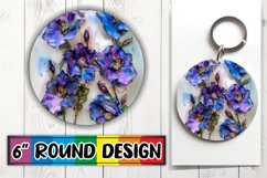 Luxe Gold Blossom Sublimation Tokens Product Image 1