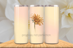 Positive Affirmations 20oz Tumbler wrap Inspirational Quotes Product Image 1