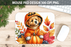 Watercolor Dog Mouse Pad Sublimation - Animal PNG Product Image 1