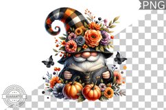 Halloween Gnome Sublimation - Clipart PNG Design Product Image 1