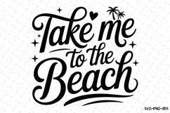 Take me to the Beach svg | Summer Svg | Svg Cut Files Product Image 1