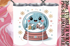 PRESENT OF LIGHT 20oz TUMBLER WRAP, Cute Christmas Product Image 1