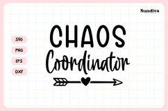 Bachelorette Party Saying SVG | Chaos Coordinator Product Image 3