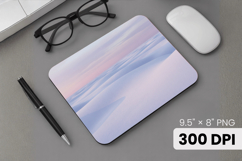 Winter Wonderland Snowflake PNG, Icy Tree Mouse Pad Design Product Image 1