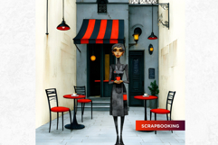 Red Thread Cliparts &amp; Backgrounds for DIY Card, Junk Journal Product Image 7