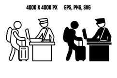 Border Control Icons Product Image 1