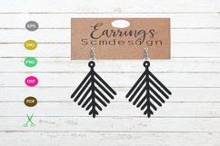 Earrings SVG,earrings template earrings cut file, earrings Product Image 1