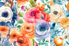 Watercolor Digital Papers Product Image 3