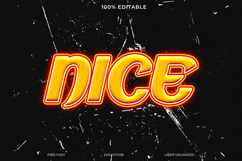 Bold and Stylish Nice Text Graphic Design Product Image 1