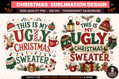 Christmas PNG | Ugly Christmas Sweater PNG Product Image 1