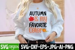 Autumn is my Favorite Color SVG Design On Sale Product Image 1
